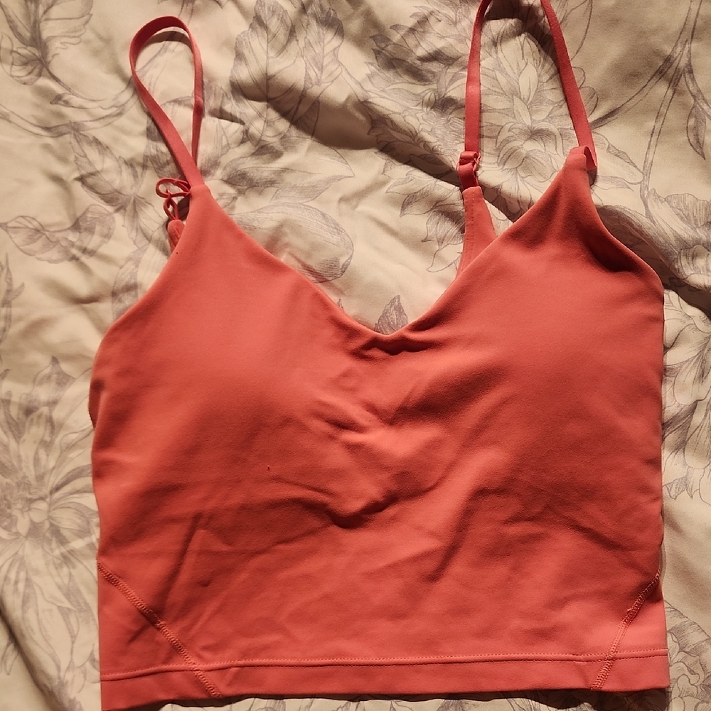 Lululemon Align Cropped Cami Sakura Pink NEW Size 2